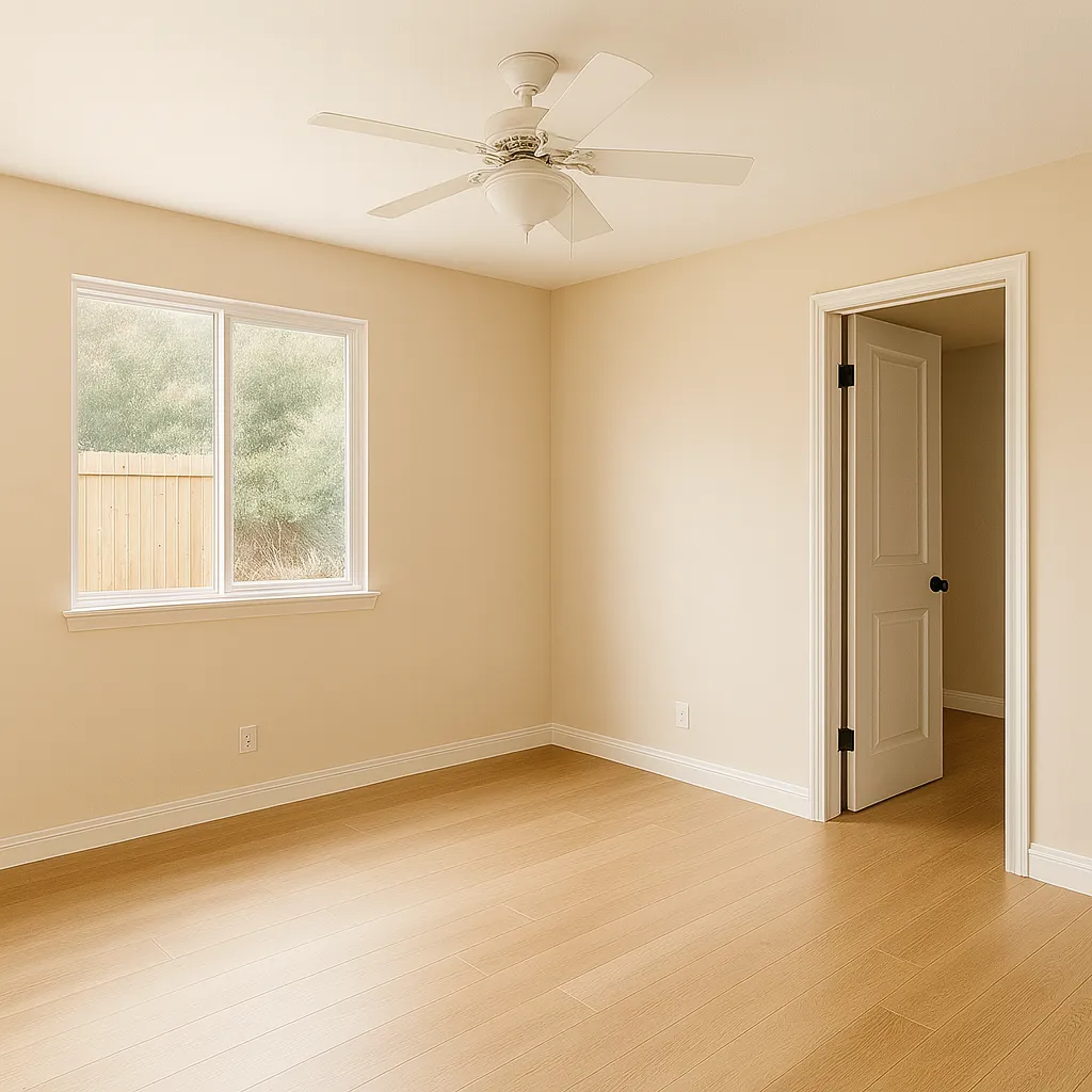 Clean finished room representing scope clarity and proposal planning