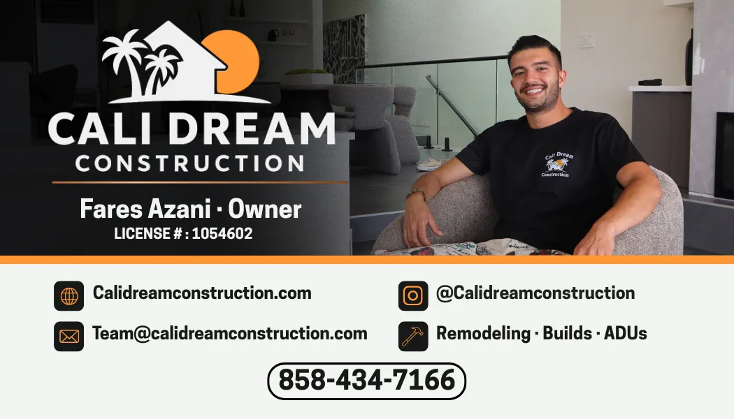 Cali Dream Construction owner portrait — contractor selection article