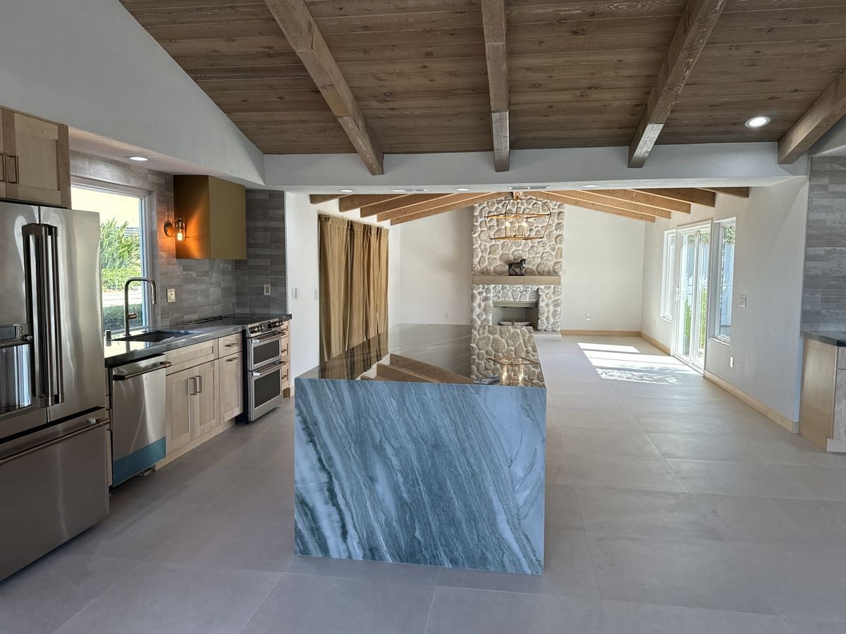 Expert roofing contractor at work in San Diego