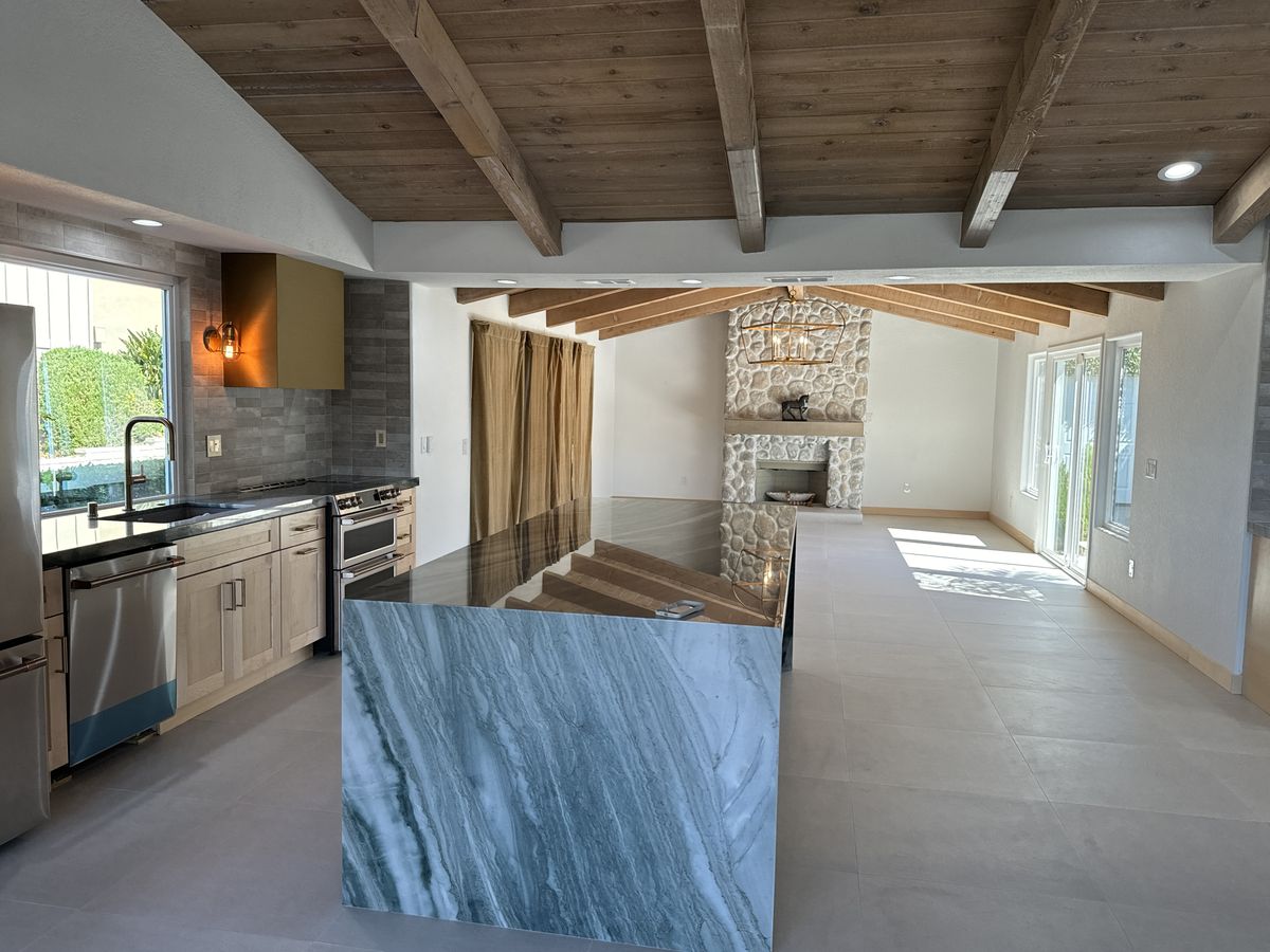 Custom outdoor living space built in Escondido, California