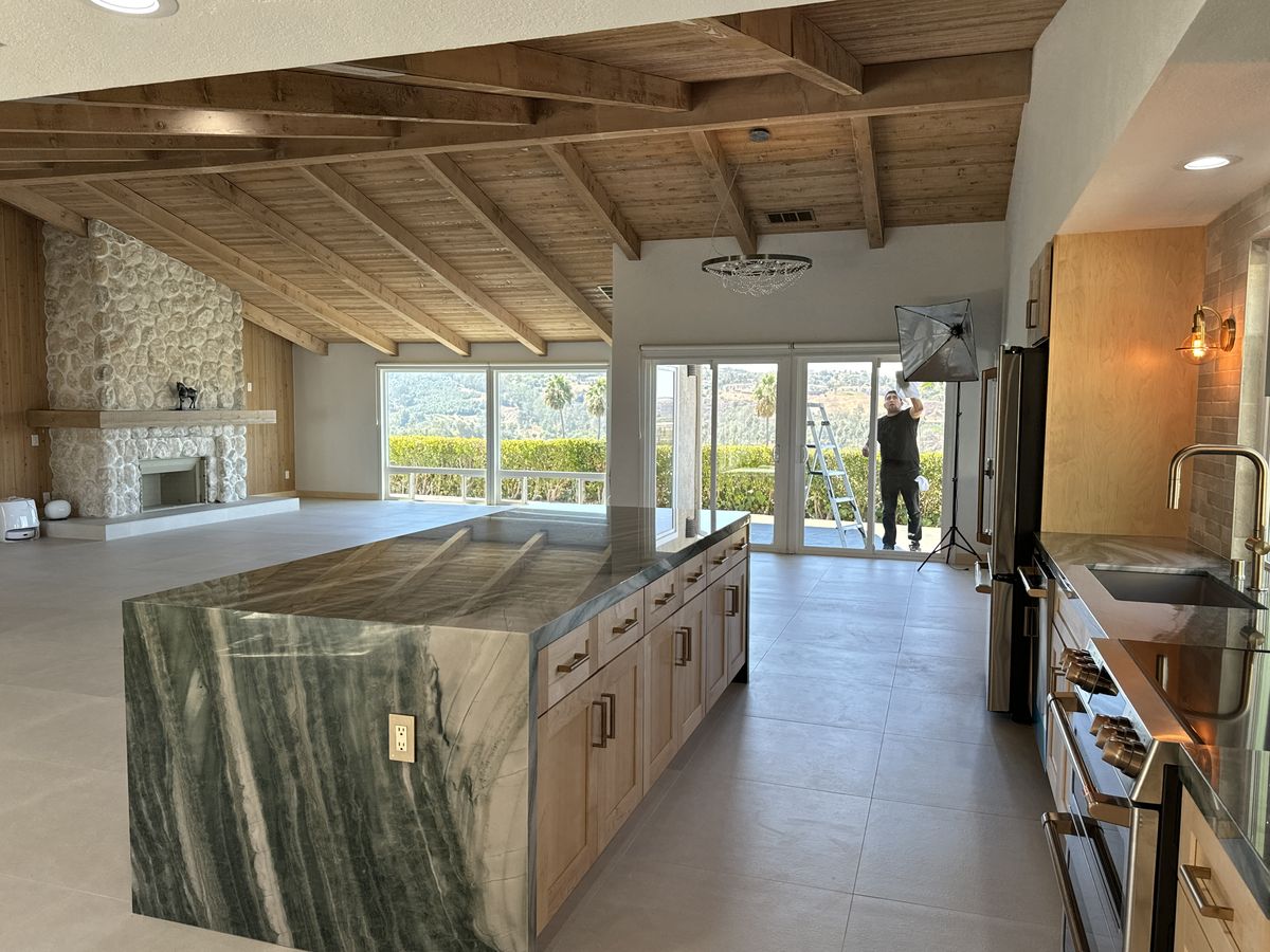 Exterior home renovation and ADU construction in Solana Beach