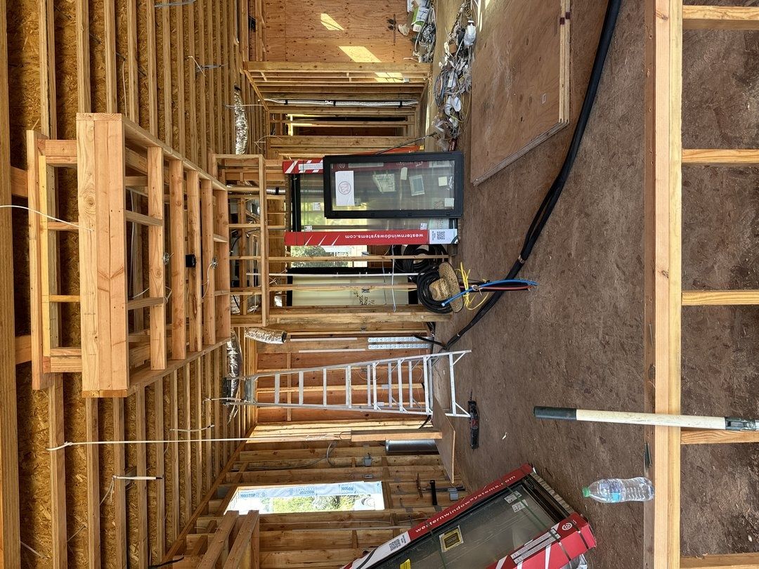 Aerial view of construction project in San Diego by Cali Dream Construction