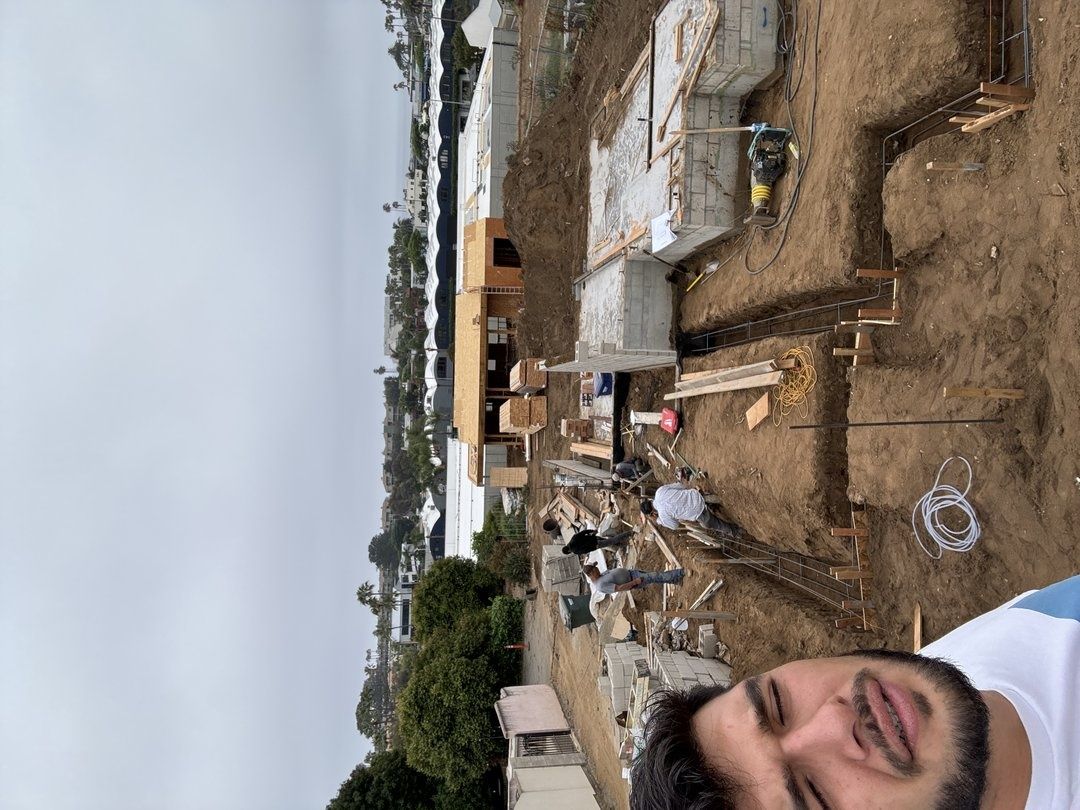 Construction project in progress in San Diego by Cali Dream Construction