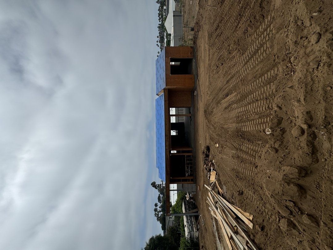 Construction project in progress in San Diego by Cali Dream Construction