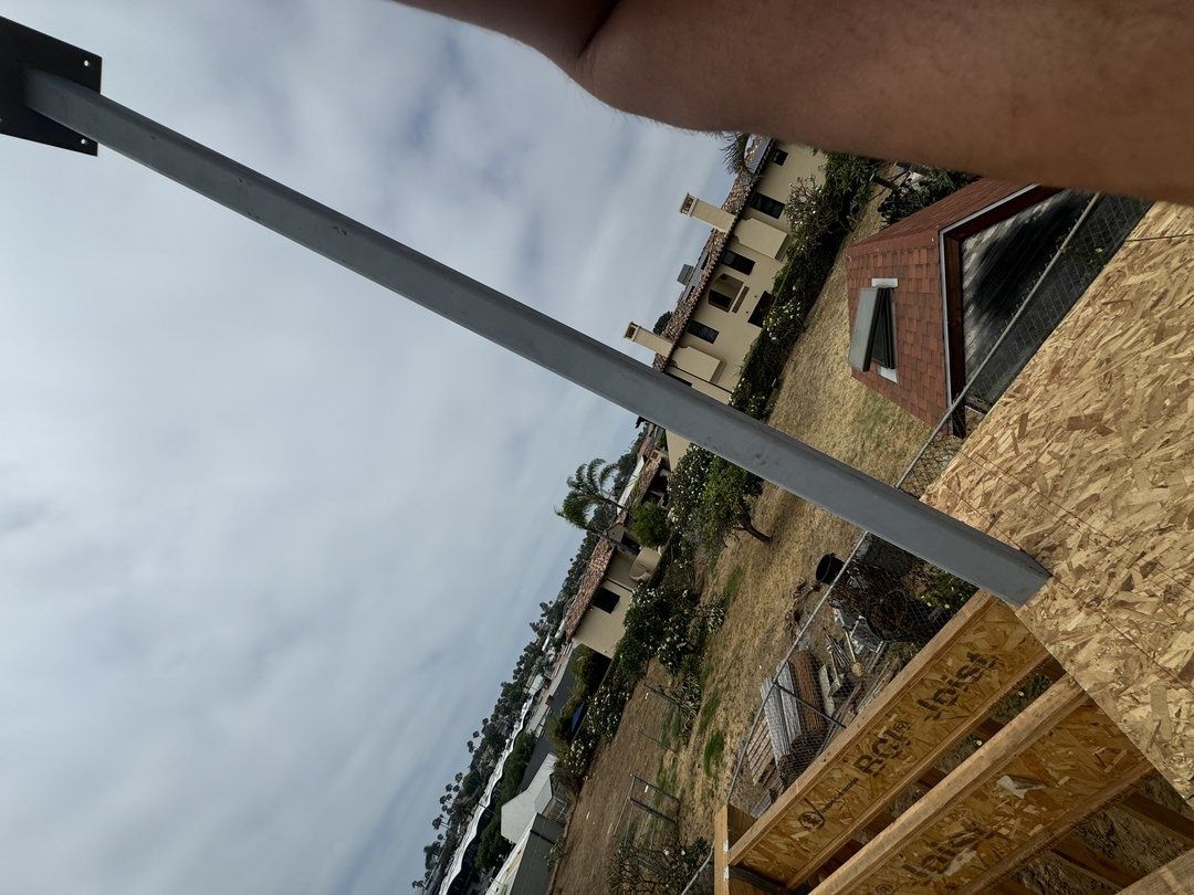 Construction project in progress in San Diego by Cali Dream Construction