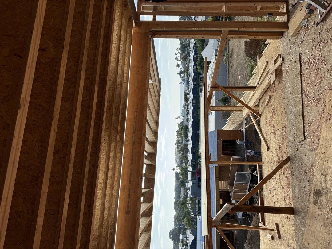 Construction project in progress in San Diego by Cali Dream Construction