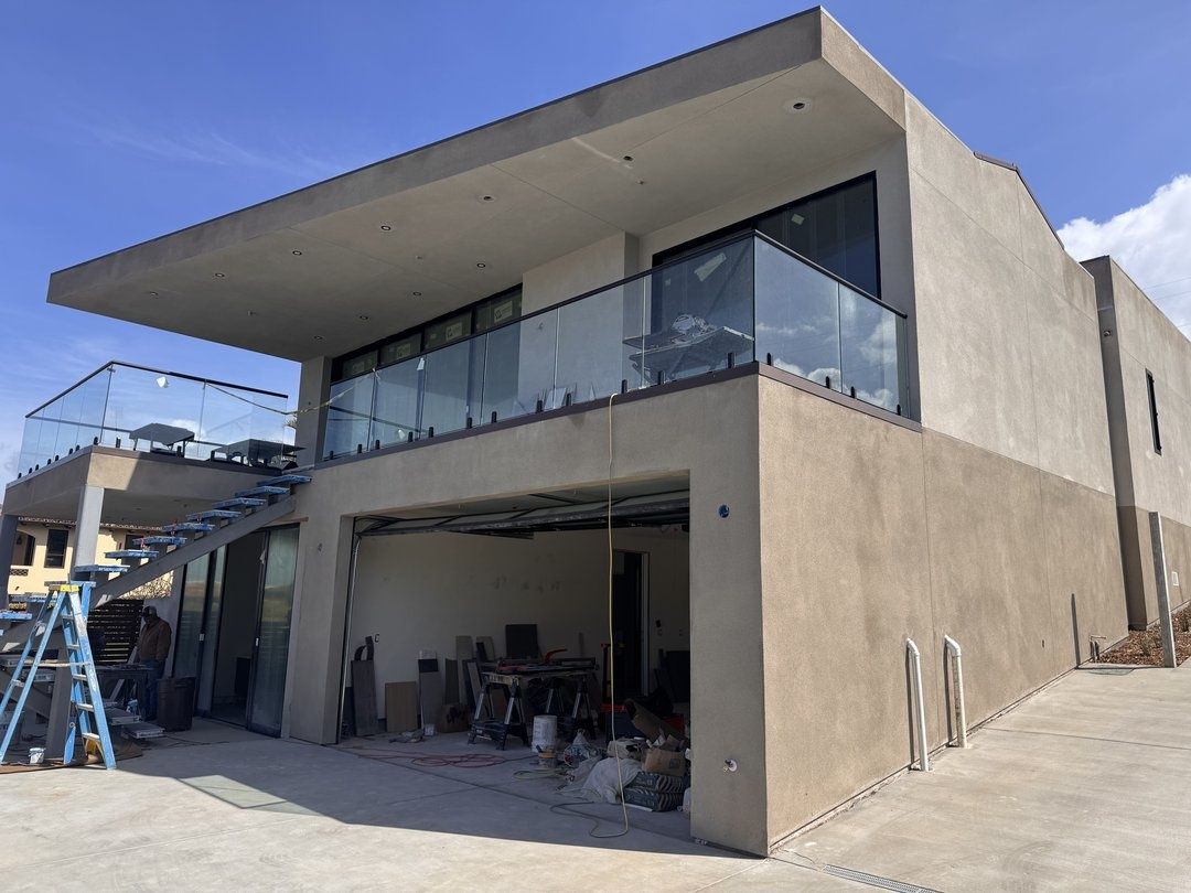 Construction project in progress in San Diego by Cali Dream Construction