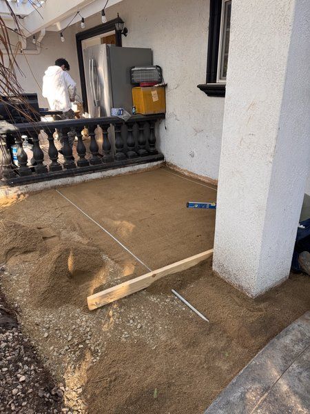 Construction project in progress in Escondido by Cali Dream Construction