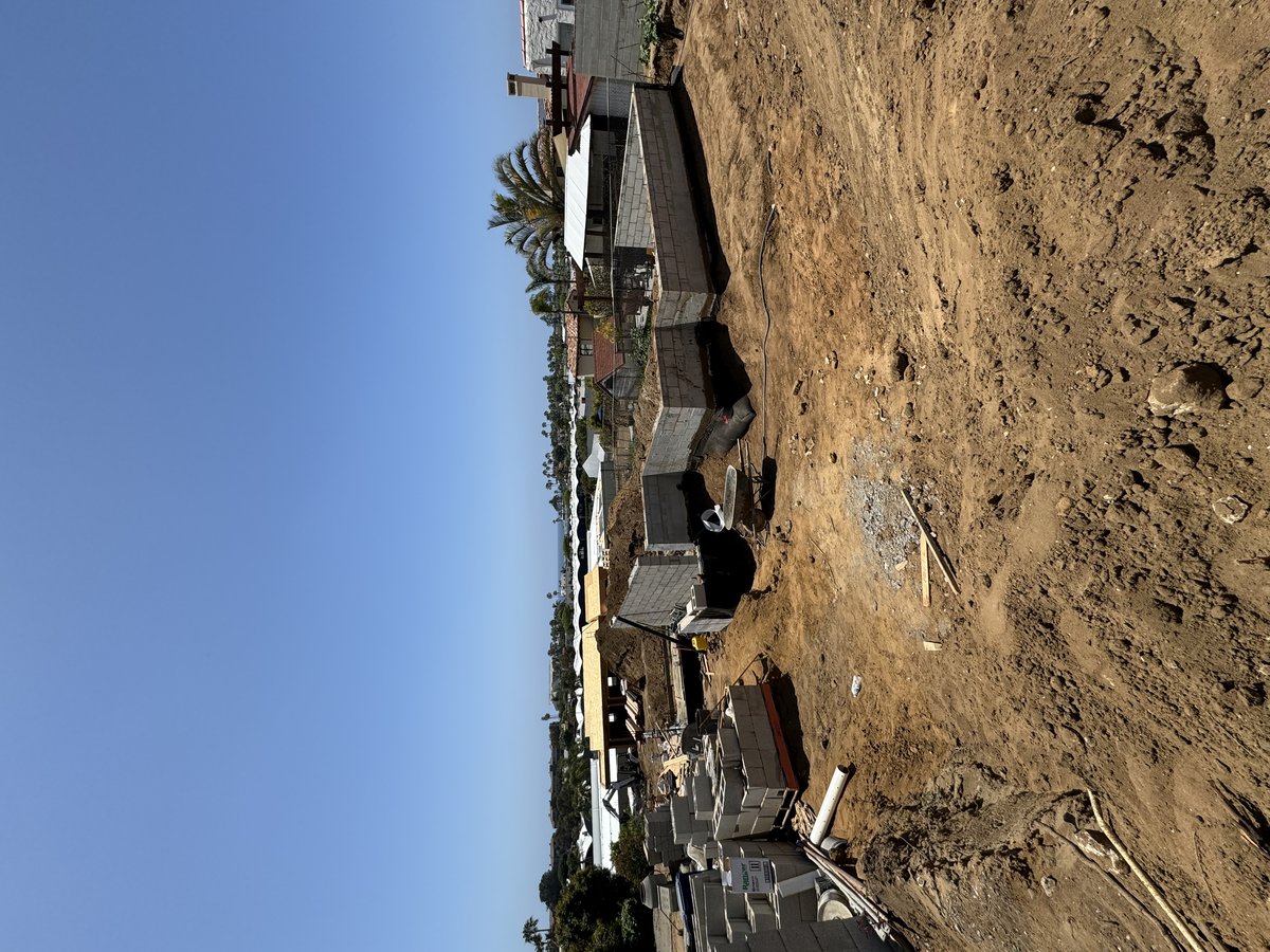 Site grading and excavation — May 2024